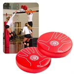 Pair of Round PVC Volleyball Blocking Pads