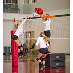 Pair of Round PVC Volleyball Blocking Pads