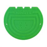 4 cibles magnétiques pour but de hockey, 6", vertes