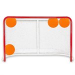 4 cibles magnétiques pour but de hockey, 8", oranges