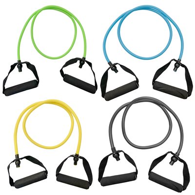 Tube élastique d’exercice, haute, noire