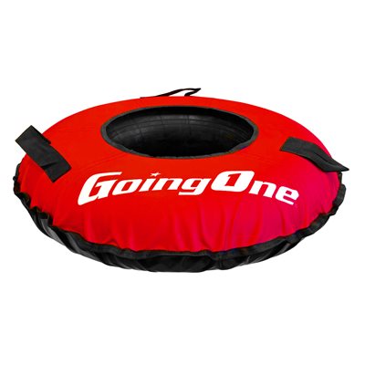 Tube de glisse sur neige individuel Going One, 80 cm, rouge