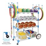 All-Terrain 4-Levels Plastic Cart