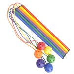 6 Jump Rope with Handle and Plastic Ball