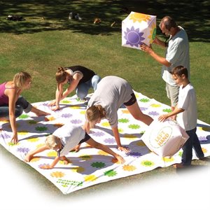 Giant "Twister" Style Game