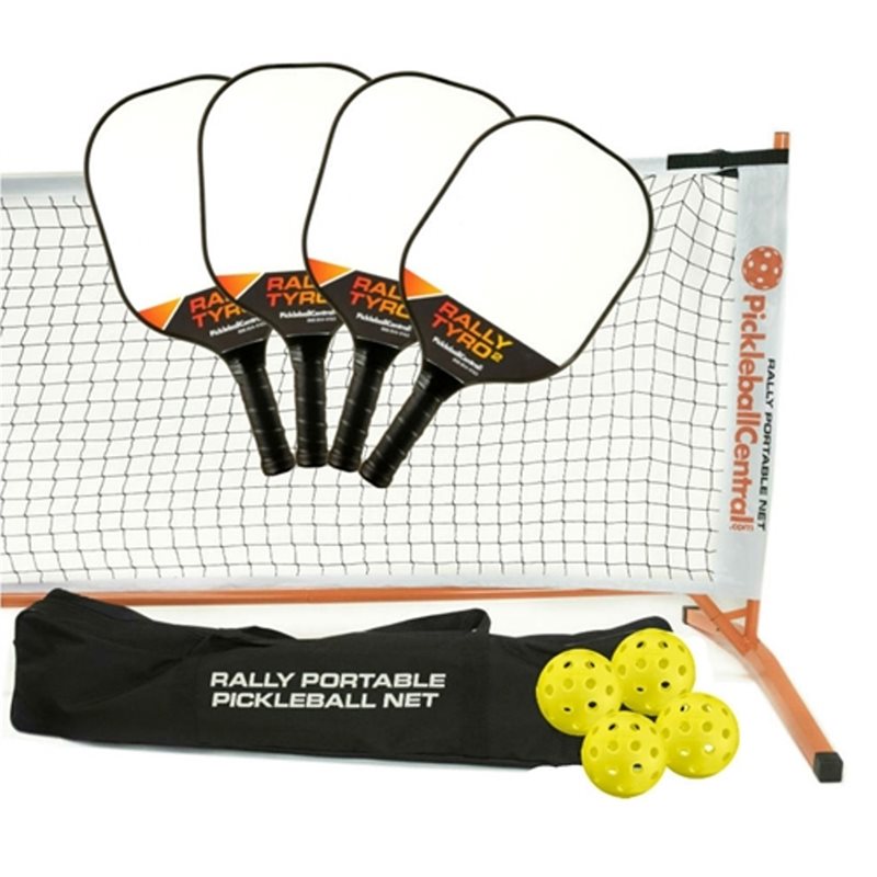 Ensemble de pickleball complet Rally Tyro 2, avec filet