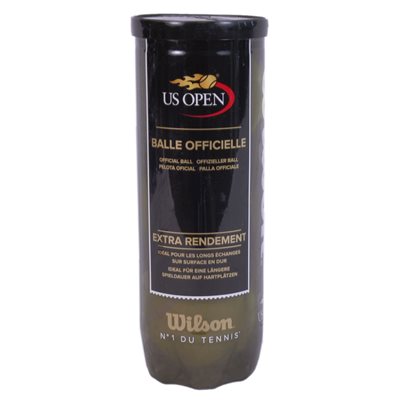 3 Wilson Us Open Tennis Balls, Extra Duty