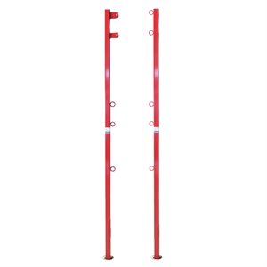 Pair of Steel Volleyball Posts of 1-7 / 8" (4.8 cm)