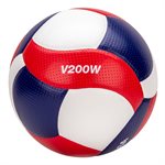 Mikasa Official FIVB Competition Volleyball, Blue / White / Red Edition