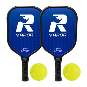 Ensemble de 2 raquettes de pickleball VAPOR 100 et 2 balles