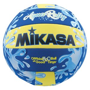 Mikasa Aqua Rally Recreational Volleyball, Blue / Yellow 