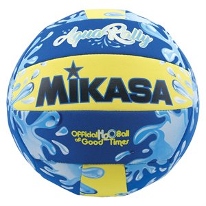 Mikasa Aqua Rally Recreational Volleyball, Blue / Yellow 