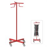 Support à filet de volleyball simple en acier