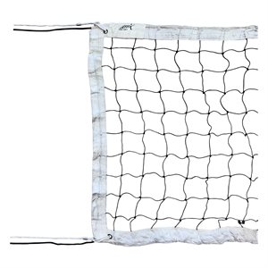 Club Volleyball Net with Nylon Cable, 32'