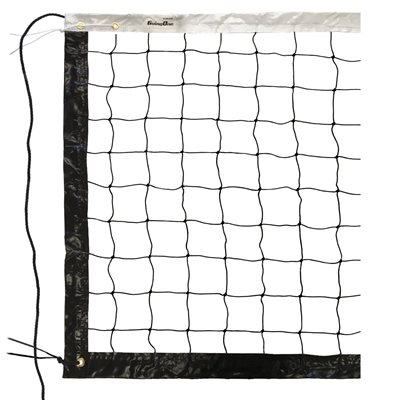 Club Volleyball Net with Nylon Cable, 32'