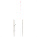 Pair of Volleyball Antennas with Attachments