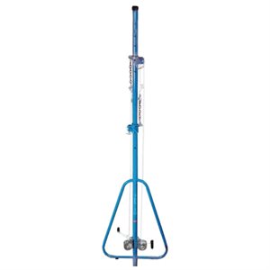 Poteau de centre autoportant en acier, 1-7 / 8"