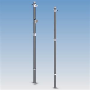 Pair of Beach Volleyball Posts, 3-½"