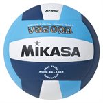 Ballon volleyball en composite Mikasa VQ2000 Series marine / bleu ciel / blanc