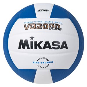 Mikasa VQ2000 Series Composite Volleyball, Royal Blue / White