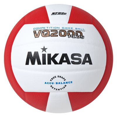 Ballon volleyball en composite Mikasa VQ2000 Series rouge / blanc