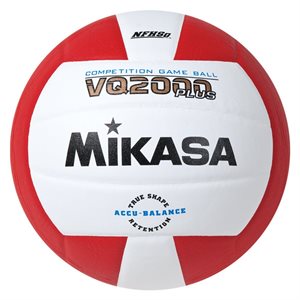 Mikasa VQ2000 Series Composite Volleyball, Red / White