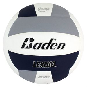 LEXUM Soft tough training volleyball, Navy / Grey / White