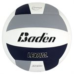 LEXUM Soft tough training volleyball, Navy / Grey / White