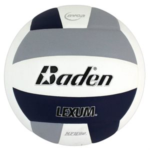 LEXUM Soft tough training volleyball, Navy / Grey / White