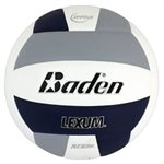 LEXUM Soft tough training volleyball, Navy / Grey / White