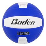 Ballon de volleyball en microfibre Baden Lexum, bleu royal / blanc