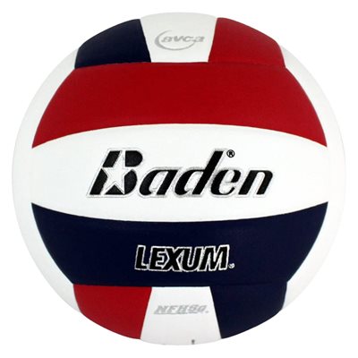 Ballon de volleyball Baden Lexum, rouge / blanc / marine
