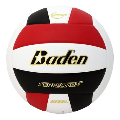 Ballon de volleyball Baden Perfection, rouge / blanc / noir
