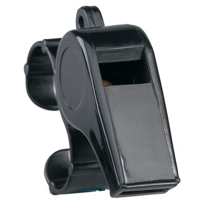 Sports Whistle with Pea and Finger Loop