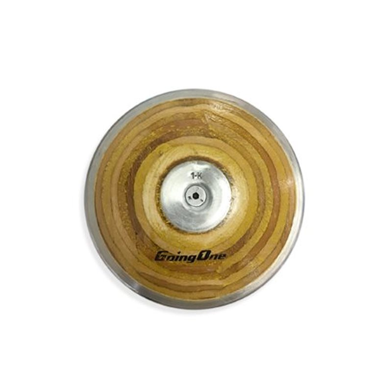 Going One® Wood Laminated Discus, 2.2 lb (1 kg)