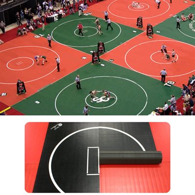 Tapis de lutte personnalisé