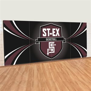 Custom Wall Padding with Logo