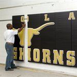 Custom Wall Padding with Logo