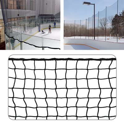 Filet protecteur en nylon pour patinoire, 20' x 10'