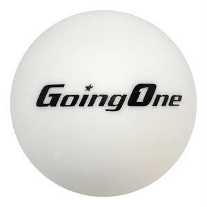Going One White Training Lacrosse Ball