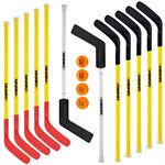 Set of Players and Goalies Dom® Youth Hockey Sticks, 37" (94cm)