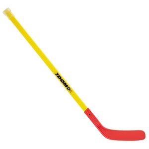 Bâton de hockey DOM, 37", rouge