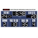 Tableau indicateur extérieur de football / soccer, 18’ x 8’