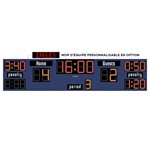 Tableau indicateur intérieur de hockey, 18’ x 4’